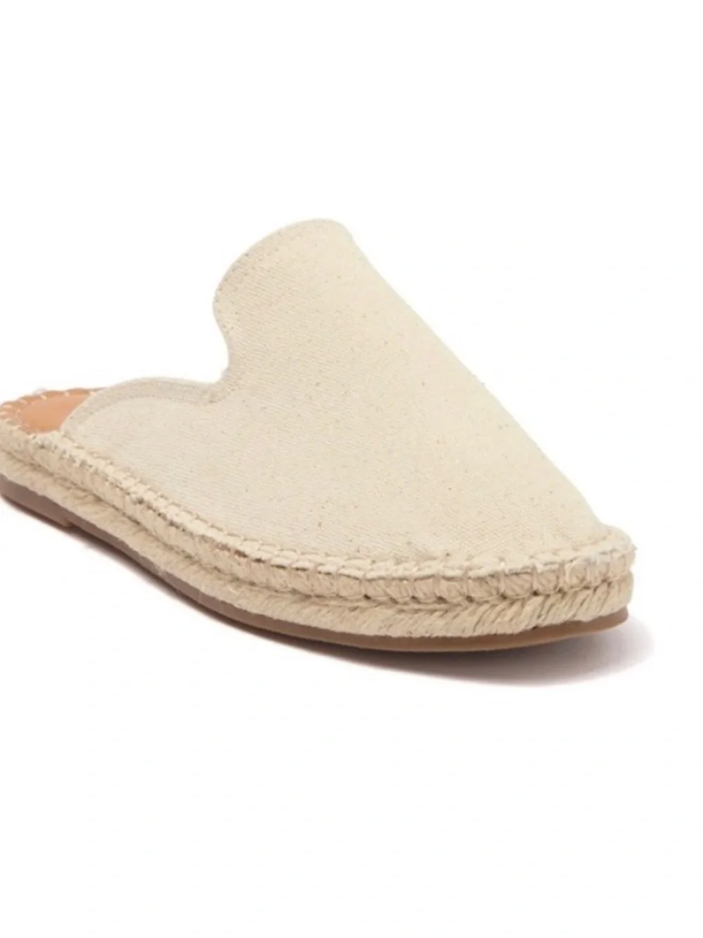Splendid NEW Julia slip on espadrille size 7.5 women’s shoes neutral comfort